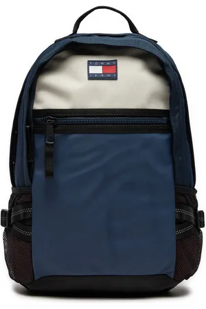Tommy Hilfiger Zaino Mochila color block con logo engomado de hombre AM0AM12611