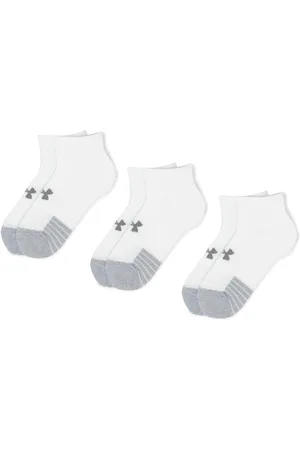 Under Armour Set di 3 paia di calzini corti unisex Heatgear Lo Cut Sock 1346753-100