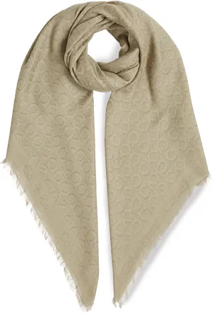 Calvin Klein Foulard Monogram Jacquard Scarf K60K608779