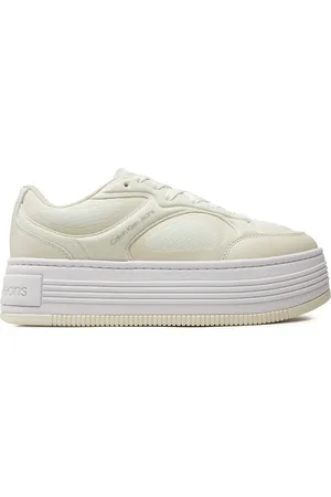 Calvin Klein Sneakers Bold Platf Low Lace Mix In Mtl YW0YW01471
