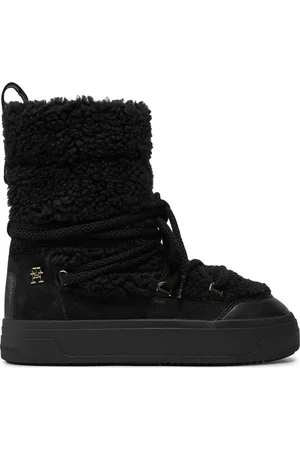 Tommy Hilfiger Stivali da neve Lace-Up Faux Shearling Snowboot FW0FW08252