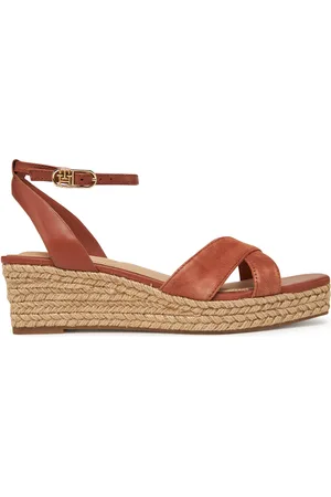 Tommy Hilfiger Espadrillas Leather & Suede Mid Wedge Espad FW0FW08804