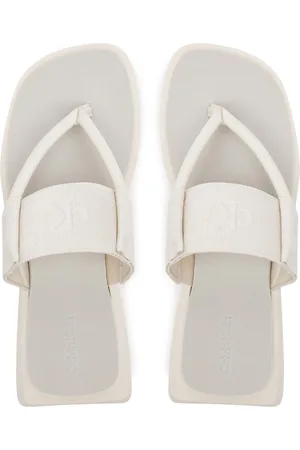 Calvin Klein Infradito Sq Low Wedge Sandal Rope YW0YW01717