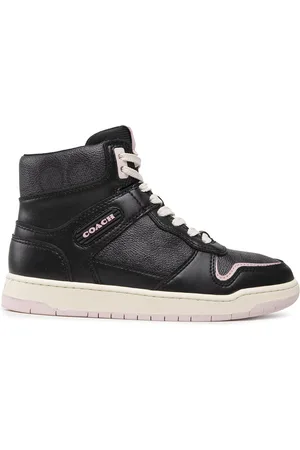 Coach Sneakers Hi Top Coated Canvas CD304