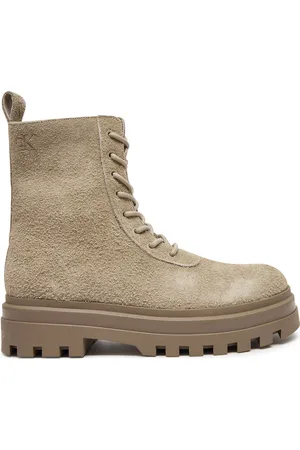 Calvin Klein Scarponcini Lugged Lace Zip Boot Oxf Hr Su YM0YM01068