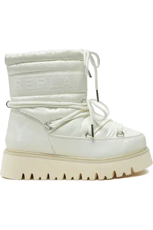 Replay Stivali da neve Shiny-Effect Harper United Lace-Up GWF4R.000.C0002T