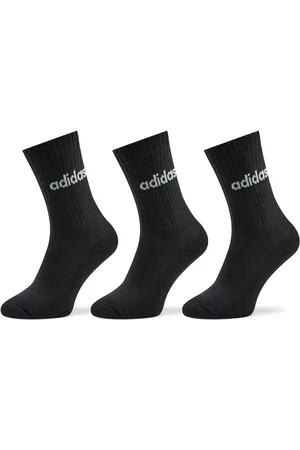 adidas Calzini lunghi unisex Linear Crew Cushioned Socks 3 Pairs IC1301