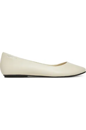 Calvin Klein Ballerine Flat Mary Jane - Lth HW0HW02341