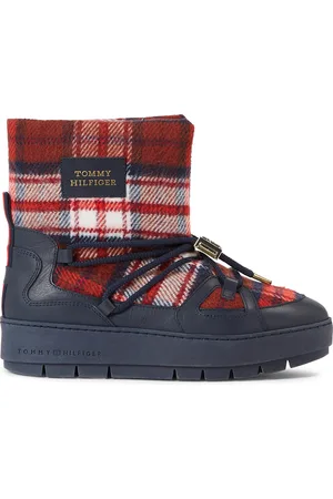 Tommy Hilfiger Stivali da neve Tartan Snowboot FW0FW07612