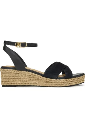 Tommy Hilfiger Espadrillas Leather & Suede Mid Wedge Espad FW0FW08804