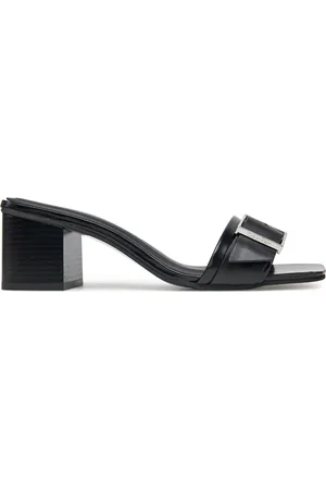 Calvin Klein Ciabatte Heel Mule 50 W/Buckle - Lth HW0HW02478