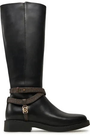 Michael Kors Stivali Abigail Leather Riding Boot 40F4ABMB7L