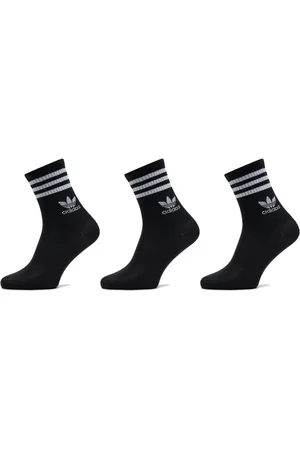adidas Set di 3 paia di calzini lunghi unisex Mid Cut Crew IL5022