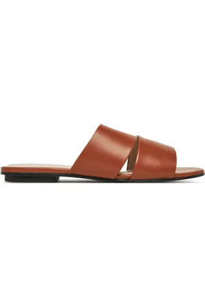 Calvin Klein Ciabatte Flat Slide - Lth 2 Straps HW0HW02365