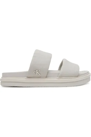 Calvin Klein Ciabatte Flat Molded Dbl Bar Sandal Cv YM0YM01222