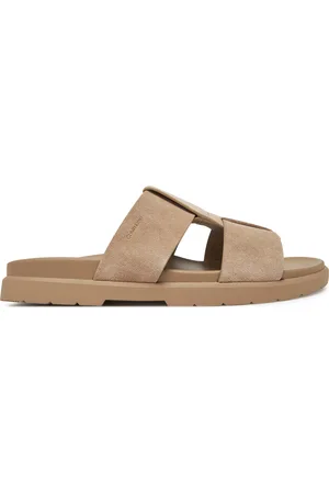 Calvin Klein Ciabatte Lug Sandal Double T Su HM0HM01800