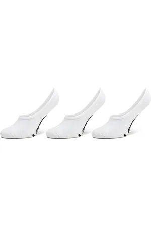 Vans Set di 3 paia di pedulini da uomo Classic No Show VN000F10WHT1