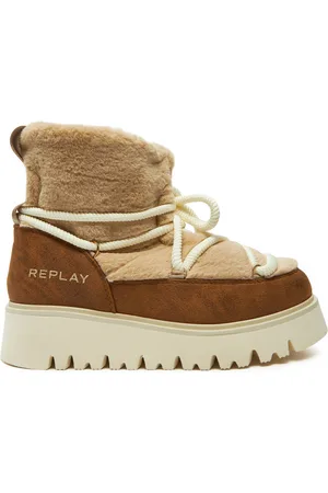 Replay Stivali da neve Melrose Hair Lace-Up GWF2H.000.C0014S