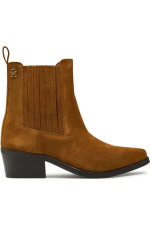 Tommy Hilfiger Stivaletti Th Suede Cowboy Boot FW0FW08034