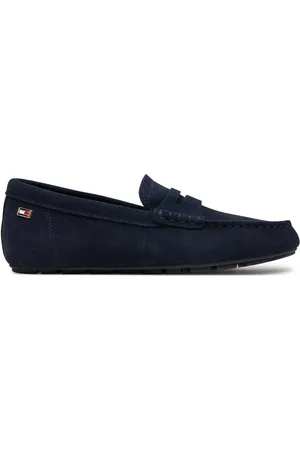 Tommy Hilfiger Mocassini Flag Soft Suede Driver Loafer FW0FW08558