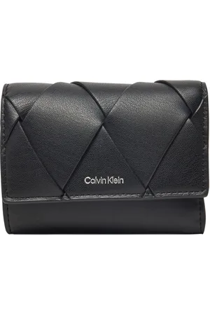 Calvin Klein Portafoglio da donna Ck Woven Small Trifold K60K612953