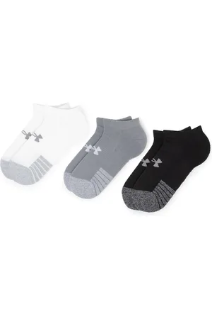 Under Armour Set di 3 paia di calzini corti unisex Heatgear No Show Sock 1346755-035