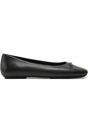 Calvin Klein Ballerine Ballerina W/M Bar Lth HW0HW02145