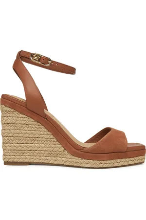Tommy Hilfiger Espadrillas Leather & Suede High Wedge Espad FW0FW08803