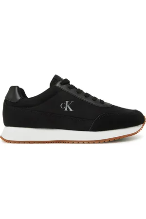Calvin Klein Sneakers Retro Runner Low Laceup Canvas YW0YW01888
