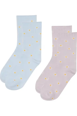 Nelli Blu Set di 2 paia di calzini lunghi da bambini 7KB-002-SS23