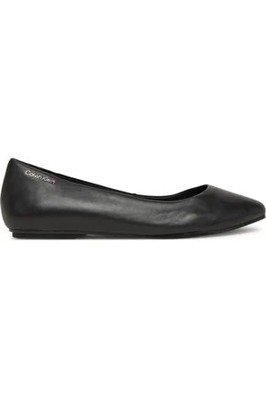 Calvin Klein Ballerine Flat Mary Jane - Lth HW0HW02341