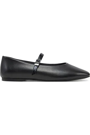 Calvin Klein Ballerine Ballerina New Buckle - Lth HW0HW02483