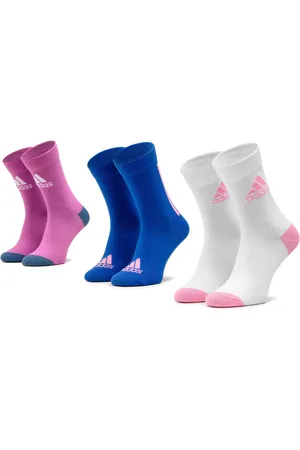 adidas Set di 3 paia di calzini lunghi da bambini HM2314