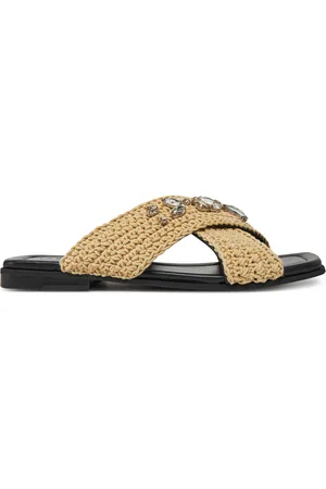 INUIKII Ciabatte Woven Strap Stones 70104-367 705