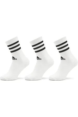 adidas Calzini lunghi unisex 3-Stripes Cushioned Crew Socks 3 Pairs HT3458