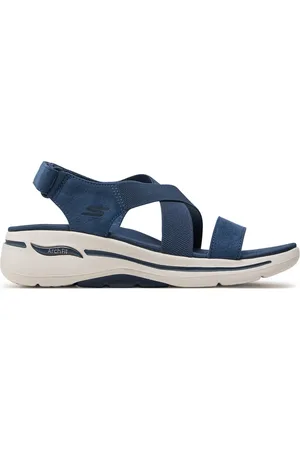 Skechers Sandali Go Walk Arch Fit Sandal-Treasured 140257/NVY