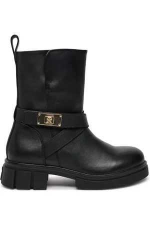 Tommy Hilfiger Stivaletti Biker Leather FW0FW08313