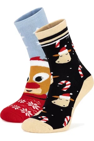 Jenny Set di 2 paia di calzini lunghi unisex 4WB-005-AW24 (2-pack)