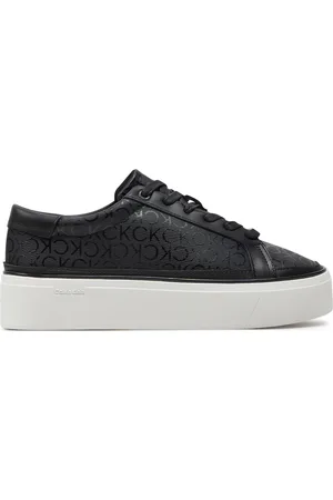 Calvin Klein Sneakers Flatform Cup Lace Up Epi Mono HW0HW01911
