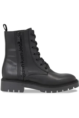 Calvin Klein Scarponcini Combat Mid Laceup Boot Wn YW0YW01255
