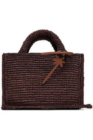 MANEBI Borsetta Handcrafted Raffia Sunset Bag Mini V 7.4 CO