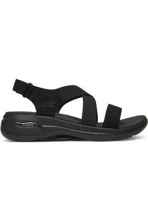 Skechers Sandali Go Walk Arch Fit Sandal-Treasured 140257/BBK