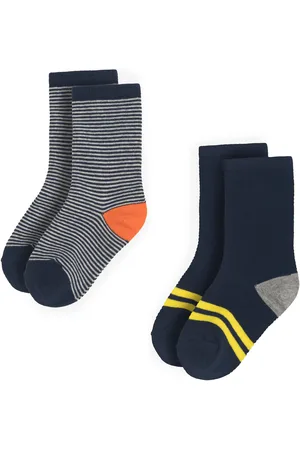 Action Boy Set di 2 paia di calzini lunghi da bambini 8KB-004-AW23 (2-pack)