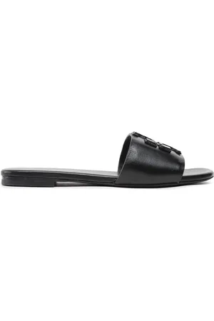 Tory Burch Ciabatte Double Stack Logo Slide 149466