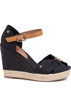 Tommy Hilfiger Espadrillas Basic Opened Toe High Wedge FW0FW04784