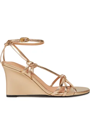 Tommy Hilfiger Sandali Metal Leather Knots Wedge Sandal FW0FW08801