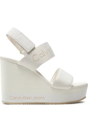 Calvin Klein Sandali Wedge Sandal Webbing In Mr YW0YW01360