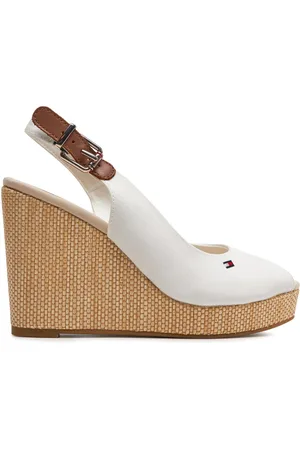 Tommy Hilfiger Sandali Iconic Elena Sling Back Wedge FW0FW04789