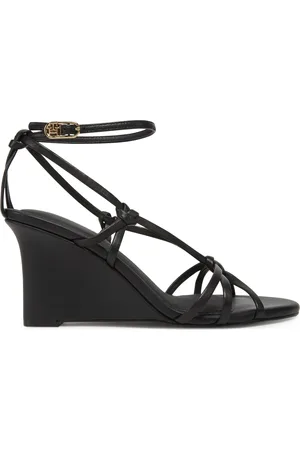 Tommy Hilfiger Sandali Leather Knots Wedge Sandal FW0FW08417