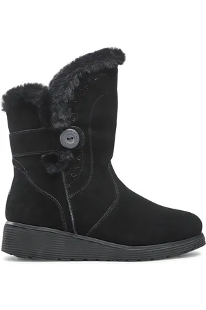 Skechers Stivaletti Cozy Peak 49811/BLK